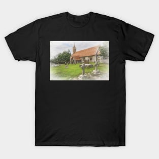 Church of St Mary at Ipsden Oxfordshire T-Shirt